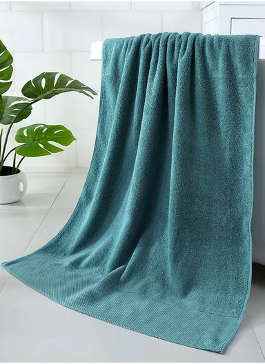 140x70cm Super Absorbent Quick Drying Towel - Dark Green