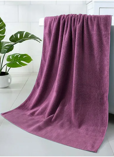 140x70cm Super Absorbent Quick Drying Towel - Burgundy