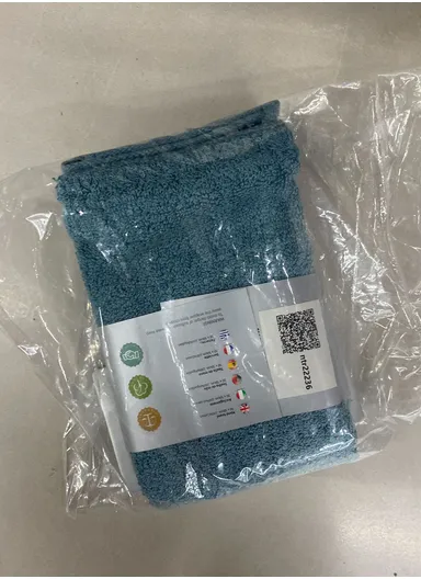 (W30 x L50)cm Super Absorbent Quick Drying Hand Towel - Blue