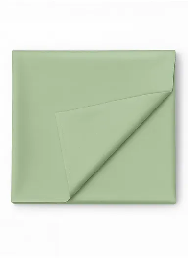 Waterproof &amp; Easy To Wash PEVA Tablecloth For Dining Table (L180 x W180)cm- Light Green