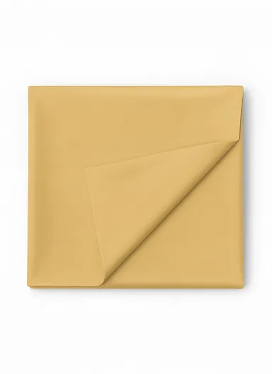 Waterproof &amp; Easy To Wash PEVA Tablecloth For Dining Table (L180 x W180)cm- Yellow