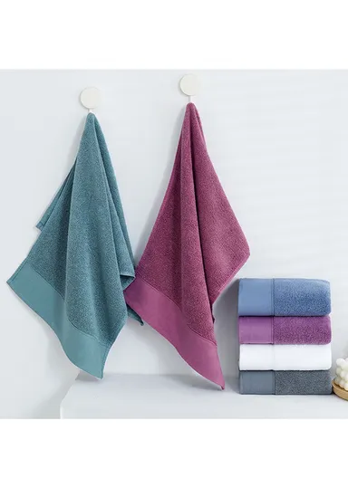 40x70cm Super Absorbent Quick Drying Towel for Face - Orange
