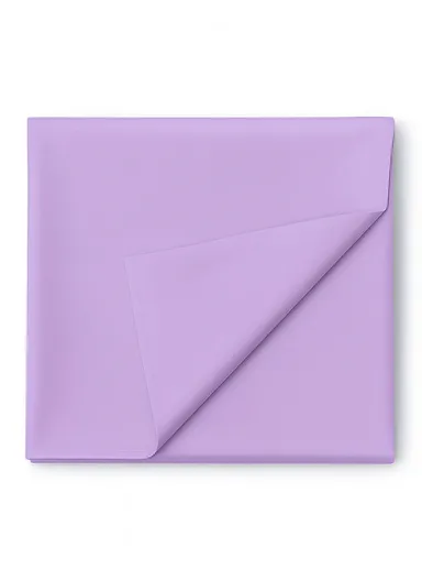 Waterproof &amp; Easy To Wash PEVA Tablecloth For Dining Table (L180 x W180)cm- Light Purple