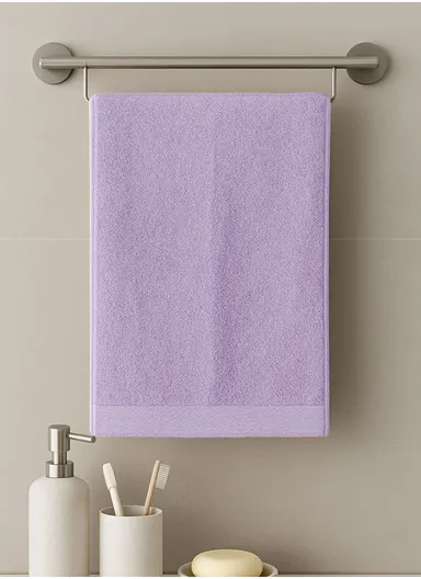 Super Absorbent Quick Drying Hand Towel (W30 x L50)cm - Light Purple
