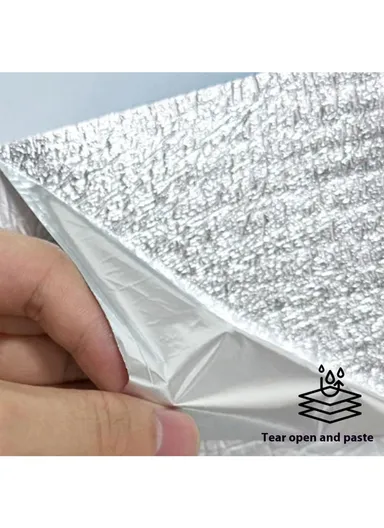 Marble Pattern Tile Effect Self-Adhesive Wallpaper, Peel &amp; Stick Wall Sticker Background - Style H