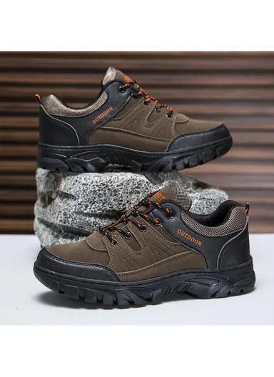 Men's Anti-Slip Outdoor Hiking Shoes CSM-218 - Brown