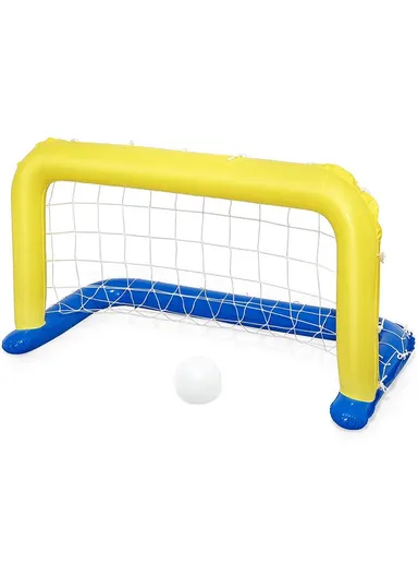 Inflatable Toy Soccer Net with Soccer Ball 52058 (W142 x H76)cm