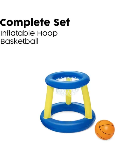 Splash N Hoop Inflatable Basketball Swimming Set 52418 (W59 x H49)cm