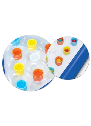 Pong Champ Pool Game with 9 Multicolor Balls 52560 (L105 x W97)cm