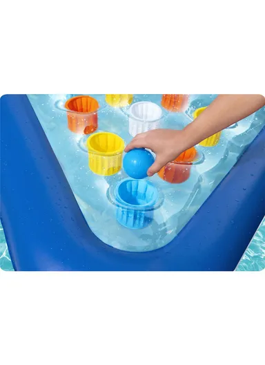 Pong Champ Pool Game with 9 Multicolor Balls 52560 (L105 x W97)cm