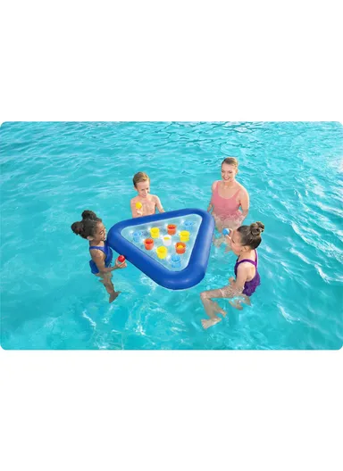 Pong Champ Pool Game with 9 Multicolor Balls 52560 (L105 x W97)cm