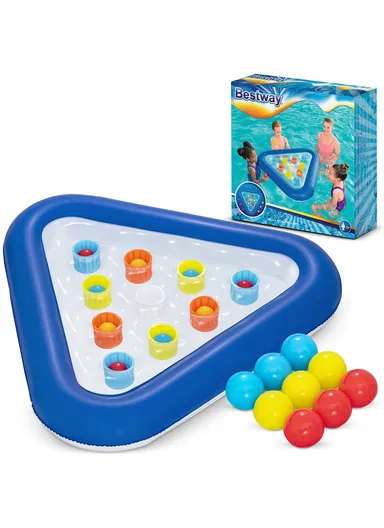 Pong Champ Pool Game with 9 Multicolor Balls 52560 (L105 x W97)cm