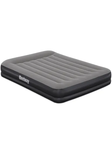300kg Max Double Airbed Durable Vinyl Mattress with Flocked Top 671BU (L203 x W152 x H36)cm