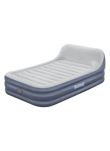 Queen Size Inflatable Air Mattress with Sleek flow Headboard &amp; Built-in Electric Pump 67923 (L226 x W152 x H84)cm
