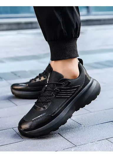 Men's Casual Comfortable Sneaker CSM-244 - Black