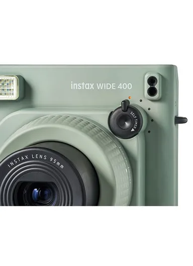Wide 400 Instant Camera Auto Exposure, Built-In Flash &amp; 95mm Lens FUJLSWIDE400