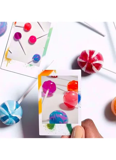 Mini Spray Art Film ISO 800, Glossy Finish &amp;Vibrant Spray Art Frames FUJFMINSTAXMINI1PKSPRAY