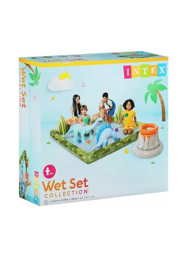 Jurassic Adventure Inflatable Play Center 56132 (L200 x W200 x H36)cm