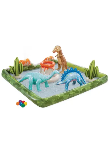Jurassic Adventure Inflatable Play Center 56132 (L200 x W200 x H36)cm