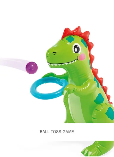 Dino Inflatable Play Center with Water Slide 56139 (L200 x W150 x H70)cm