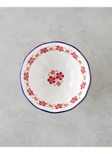 Botanic Stoneware Presentation 23x23x14 cm Colorful