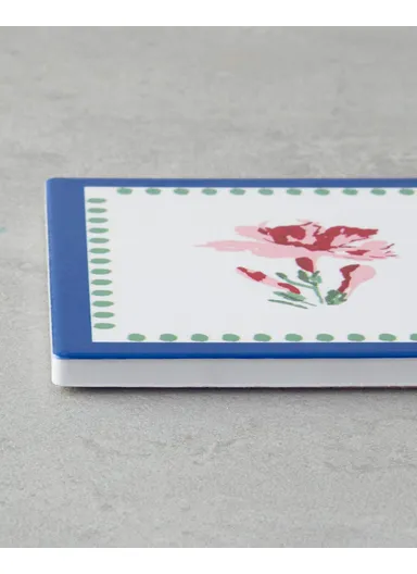 Vespera Ceramic Coaster 11 cm Navy Blue