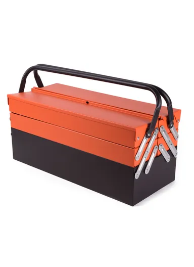 85 PCS Professional Grade Tool Set with Heavy-Duty Metal Box, 1/4" &amp; 1/2" Dual-Driver CT128502