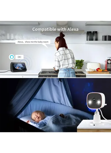 4-channel Wireless Camera Kit, IP66 Waterproof With H.265 NVR, 1TB HDD, 2MP HD Smart Life Applications TS7008-4