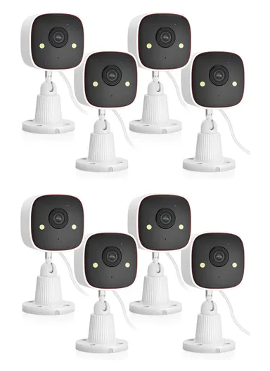 8-channel Wireless Camera Kit, IP66 Waterproof With H.265 NVR, 2TB HDD, 2MP HD Smart Life Applications TS7008-8