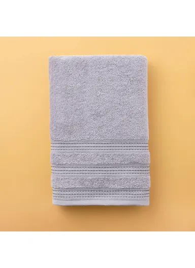 Stylish 70 x 140 cm Bath Towel Premium Cotton - Grey