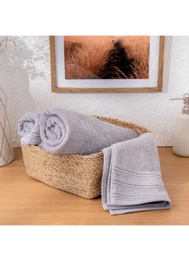 Stylish 70 x 140 cm Bath Towel Premium Cotton - Grey