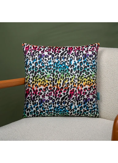 43 x 43 cm Savanna Spirit Printed Decorative Cover Cushion - Multicolor