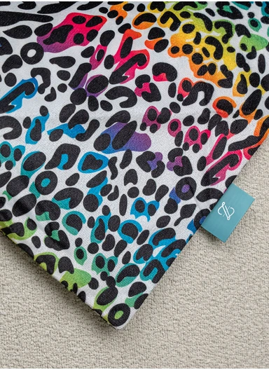 43 x 43 cm Savanna Spirit Printed Decorative Cover Cushion - Multicolor