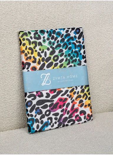 43 x 43 cm Savanna Spirit Printed Decorative Cover Cushion - Multicolor