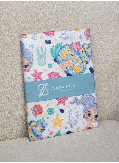 43 x 43 cm Spring Bloom Printed Decorative Cover Cushion - Colorful