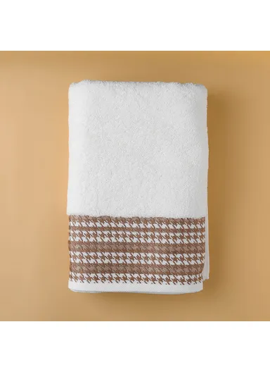 Ziggy 70 x 140 cm Bath Towel Premium Cotton - White