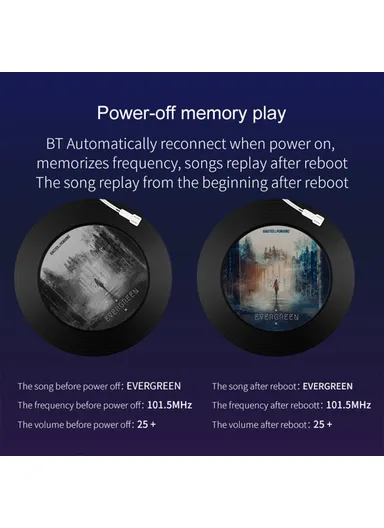 MP3 Car Player Bluetooth 5.0, FM Transmitter, TF Card/U-disk Support &amp; Dual USB Port Car Charger BC52L