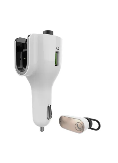 Car Charger FM Transmitter Bluetooth-compatible 5.0 FM Modulator Headset