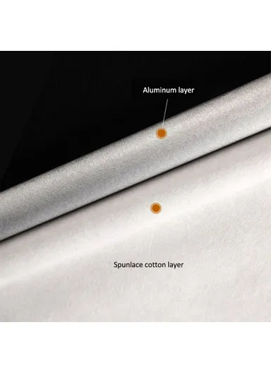 Full Car Cover Outdoor Waterproof All Weather Aluminum Foil Car Cover with Storage Bag - Black / 2XL (L475 x W180 x H160) cm 