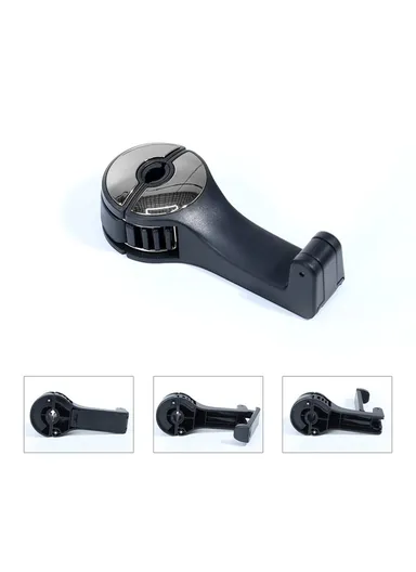 Multifunctional Car Back Seat Headrest Holder Hanger Hook CS-G02 - Gold