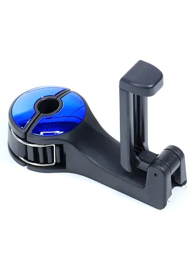 Multifunctional Car Back Seat Headrest Holder Hanger Hook CS-G02 - Blue