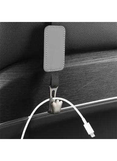 Multifunction Car Seat Headrest Hook Backseat Hanger Storage 3053 - Black