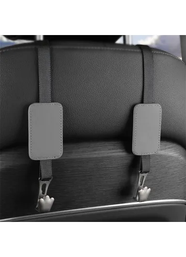 Multifunction Car Seat Headrest Hook Backseat Hanger Storage 3053 - Black