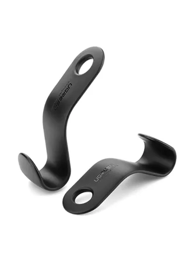 2Pcs Car Seat Headrest Hooks Universal Back Seat Organizer Hanger Storage Hook for Handbag Purse Grocery Bag