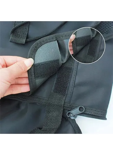 Car Seat Back Cooler Bag Oxford Cloth &amp; Aluminum Foil Insulated Thermal Hanging Storage Organizer