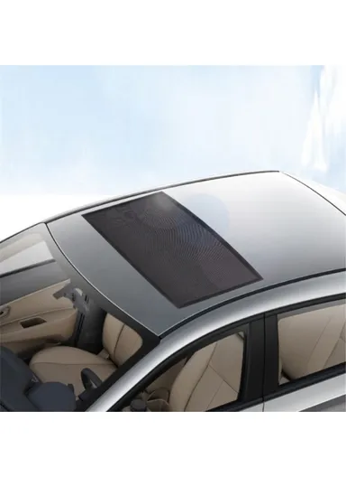 UV Protection Magnetic Car Sunroof Window Sunshade Anti-Mosquito Mesh Cover Shading Net- Size L