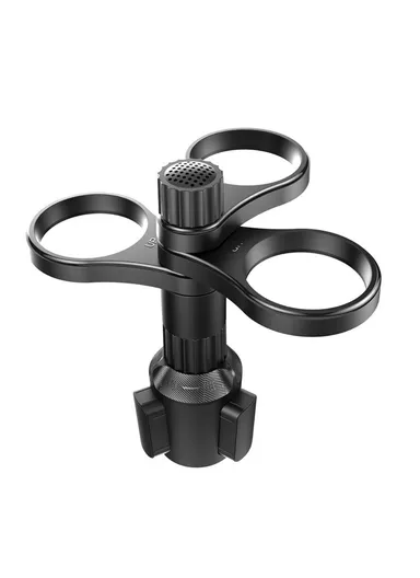 3 Position Car Cup Holder Vehicle Water Cup Coffee Milk Tea Drink Cup ABS Storage Rack