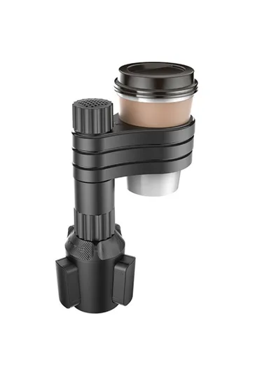 3 Position Car Cup Holder Vehicle Water Cup Coffee Milk Tea Drink Cup ABS Storage Rack