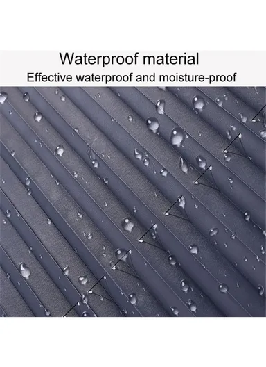 Car Sunshade Interior Windscreen Sunshade Curtain Shade with 6 Suction Cups (L80 x H185)cm - Navy