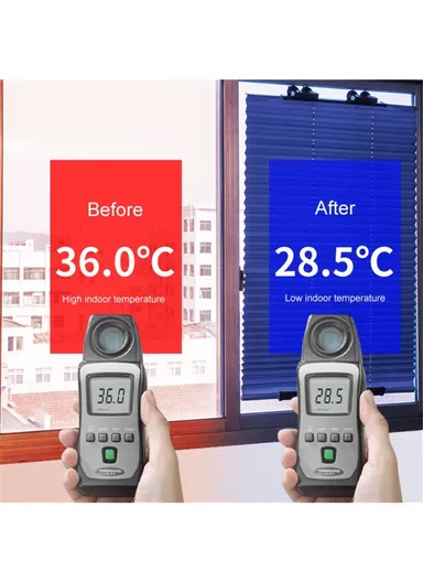 Car Sunshade Interior Windscreen Sunshade Curtain Shade with 6 Suction Cups (L80 x H185)cm - Navy